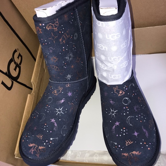 UGG Shoes - UGG 💫 boots zodiac Starry Night blue New in box